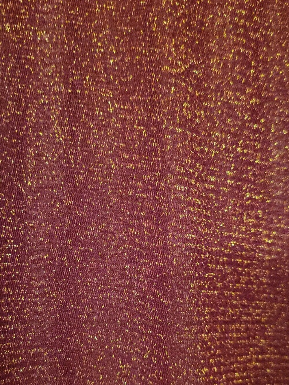 #52 (Bundle 5 For $35) ForBurgundy GOLDA Sheer Metallic LAYERING Blouse - Picture 3 of 3